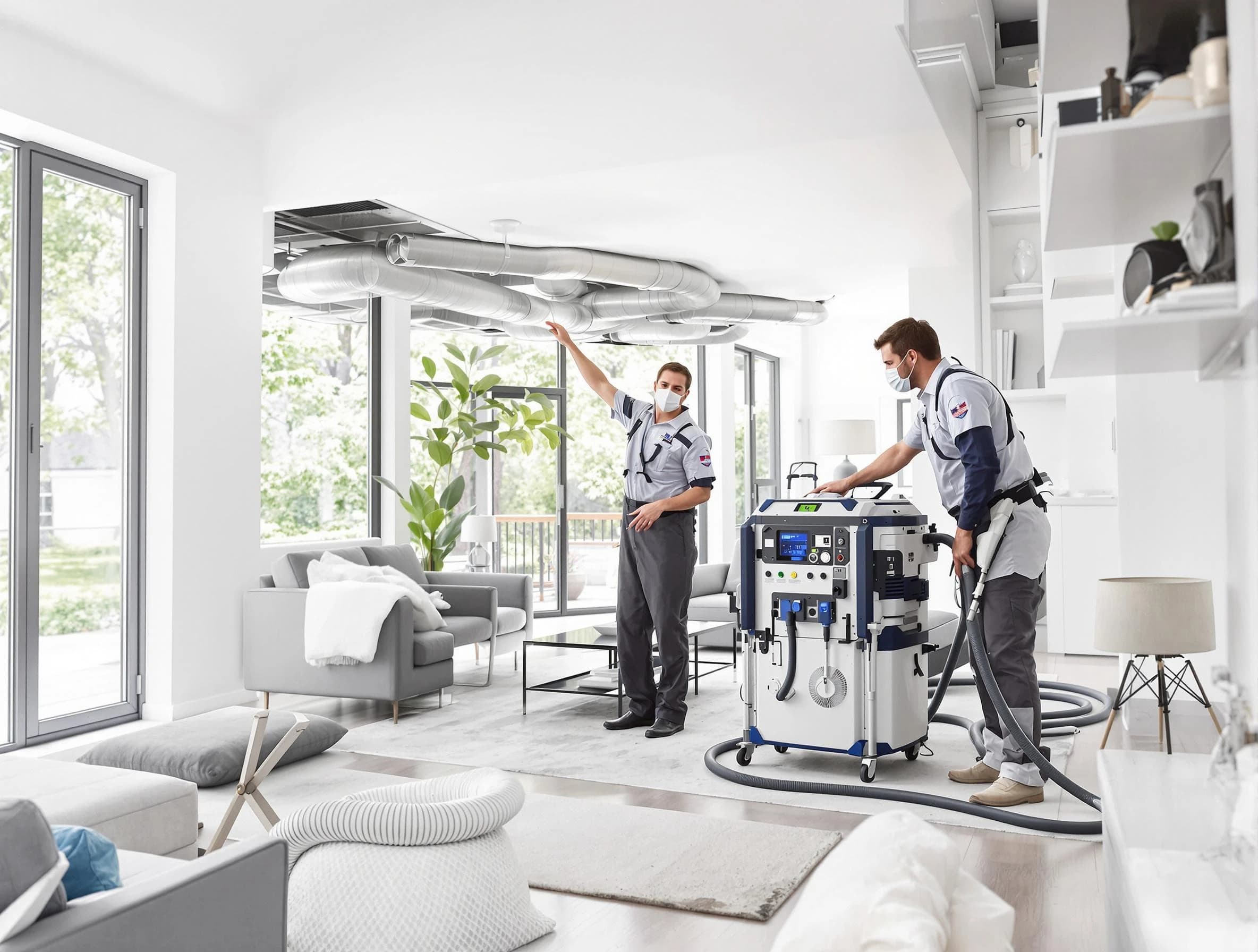 Belvedere Park Air Duct Cleaning professional conducting pure air duct cleaning with state-of-the-art equipment in Belvedere Park