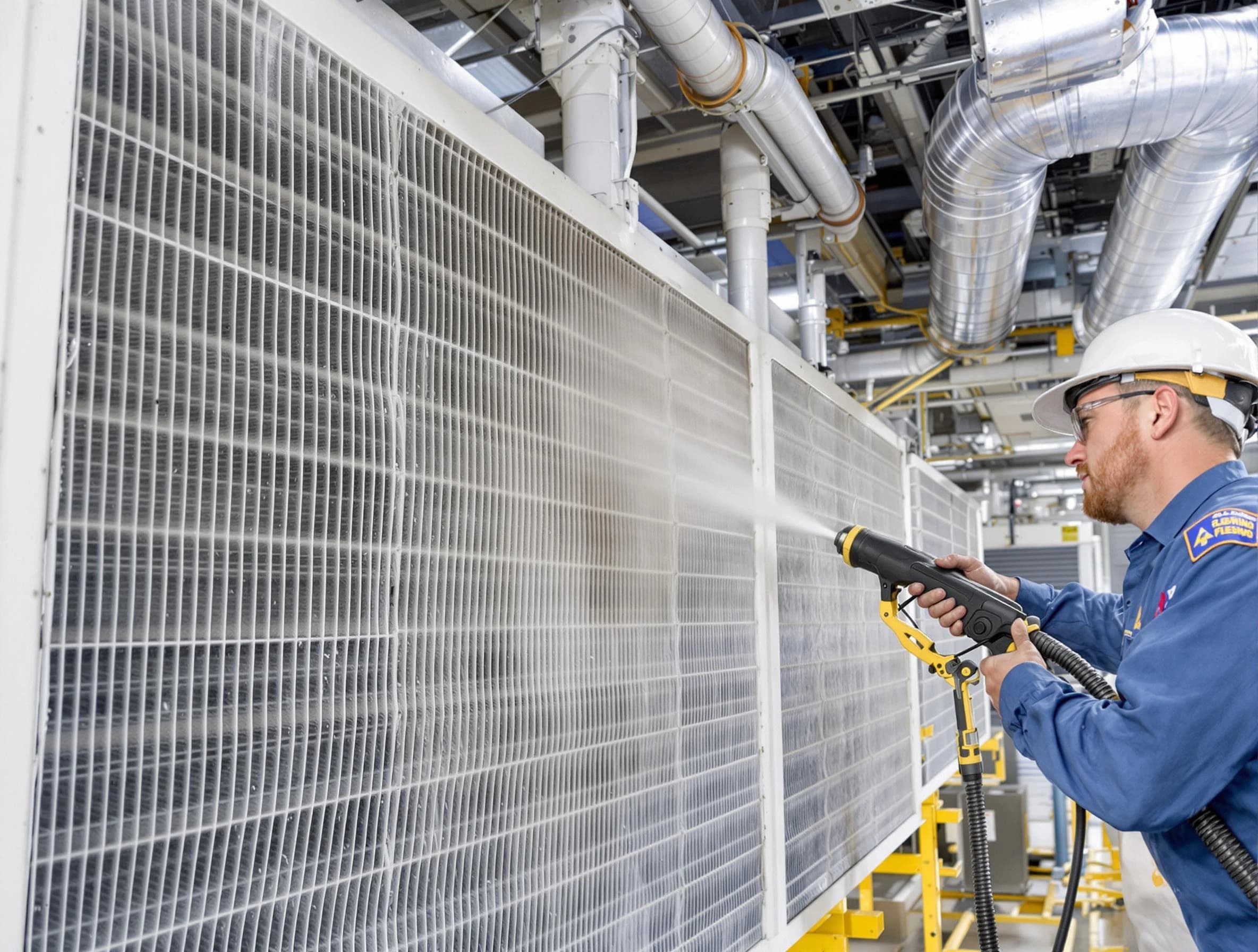 Professional commercial coil cleaning by Belvedere Park Air Duct Cleaning in Belvedere Park