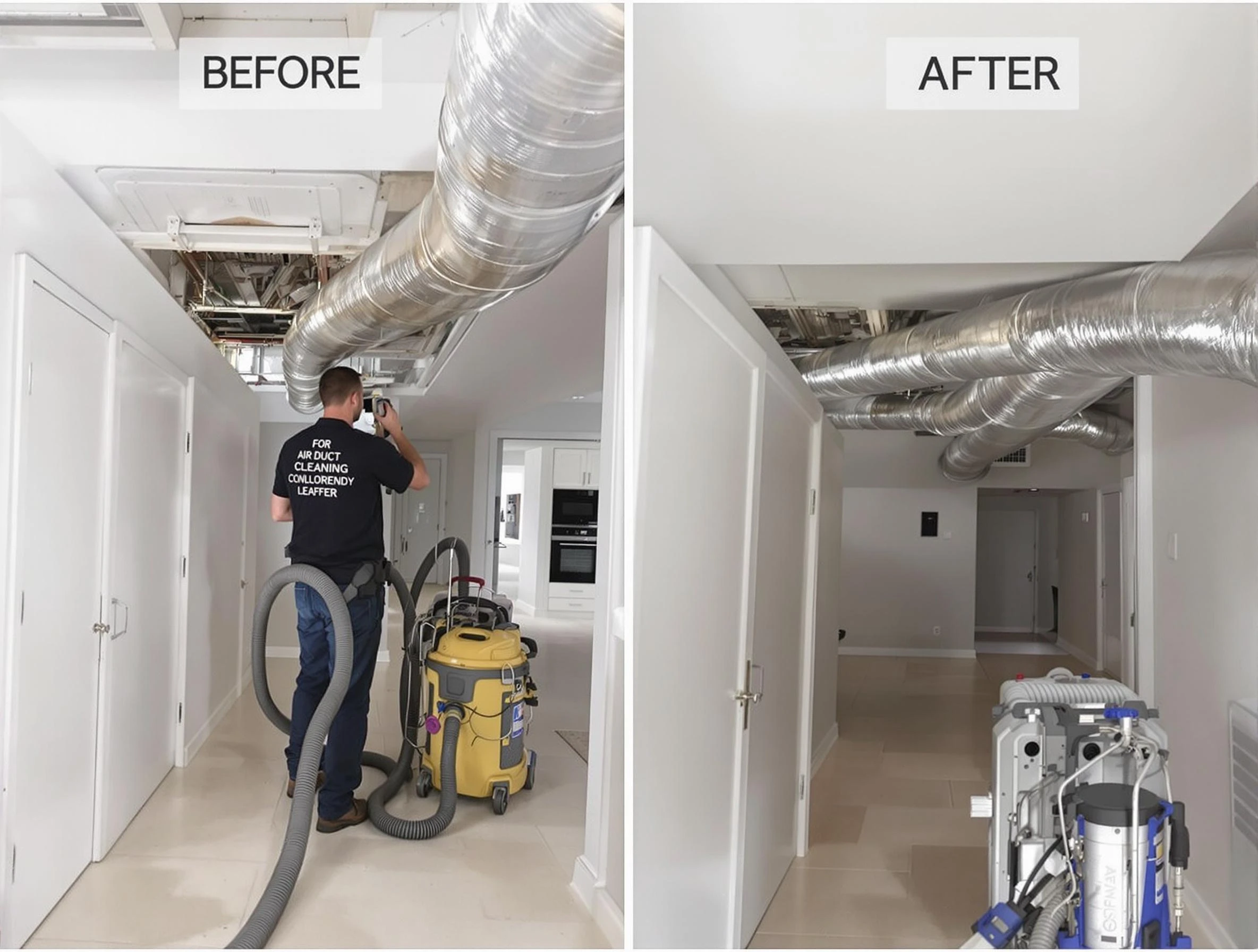Belvedere Park Air Duct Cleaning professional performing thorough air duct cleaning in Belvedere Park
