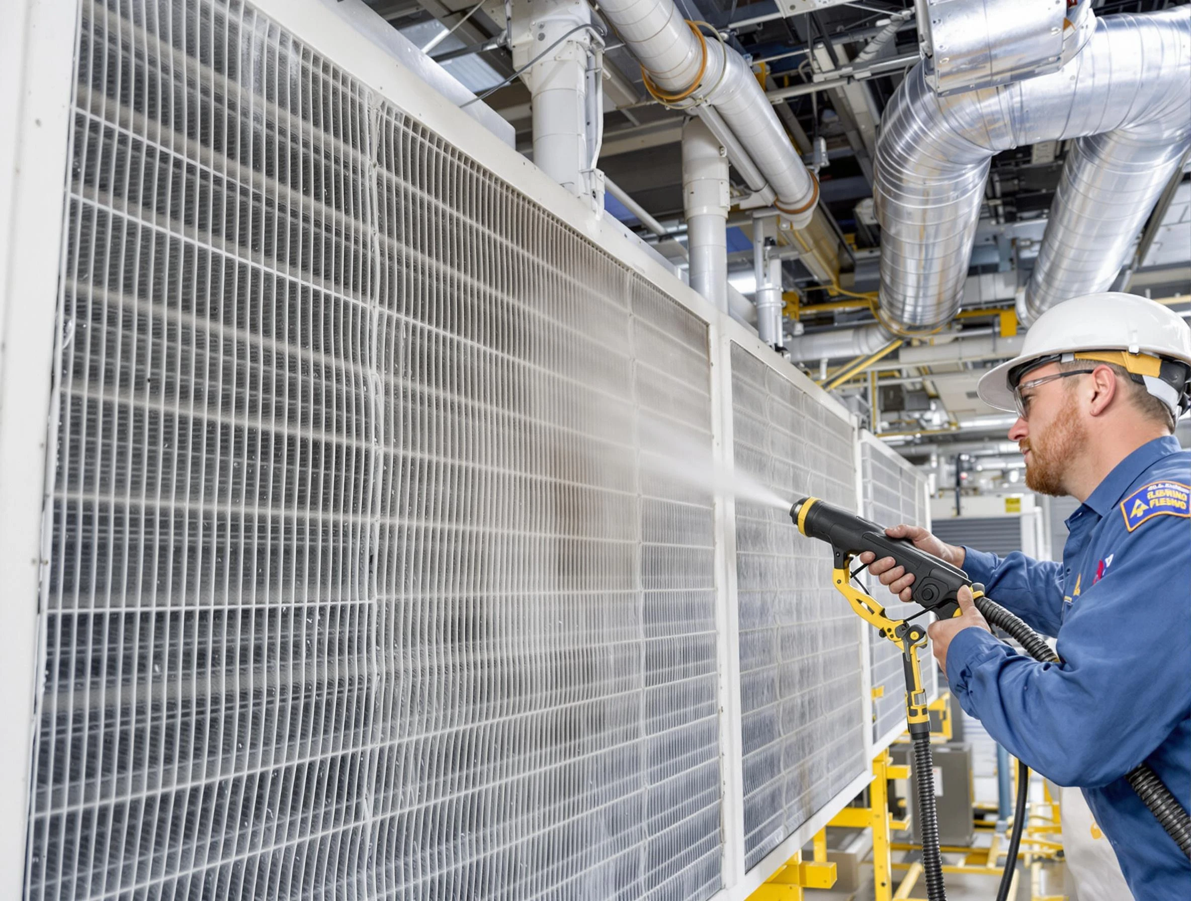 Professional commercial coil cleaning by Belvedere Park Air Duct Cleaning in Belvedere Park