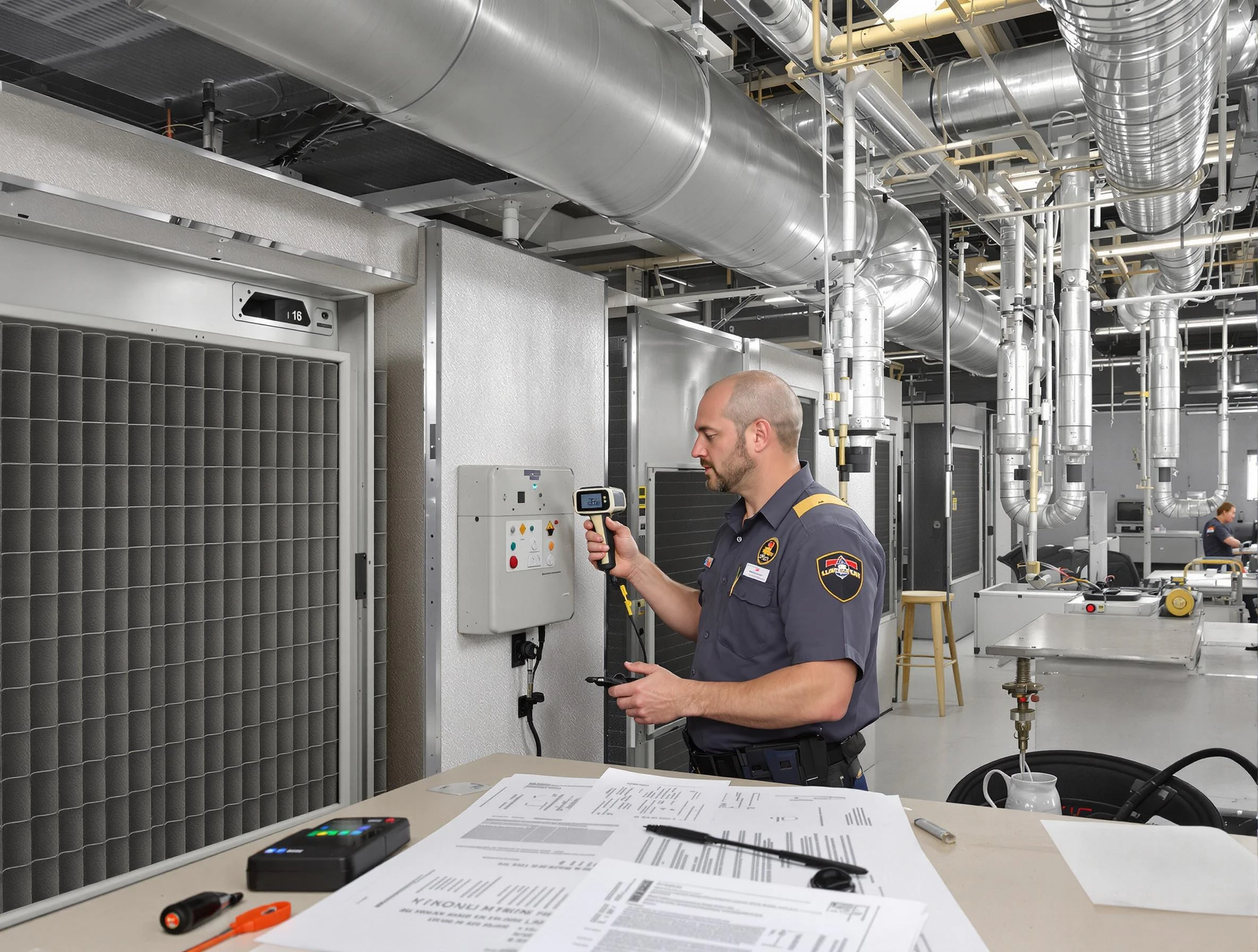 Professional filter system inspection by Belvedere Park Air Duct Cleaning in Belvedere Park